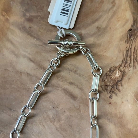 Ralph Lauren Silver Good Luck Charm Chain Necklace - Picture 4 of 4